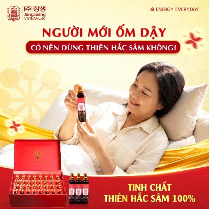 Dùng sâm sau kỳ ốm