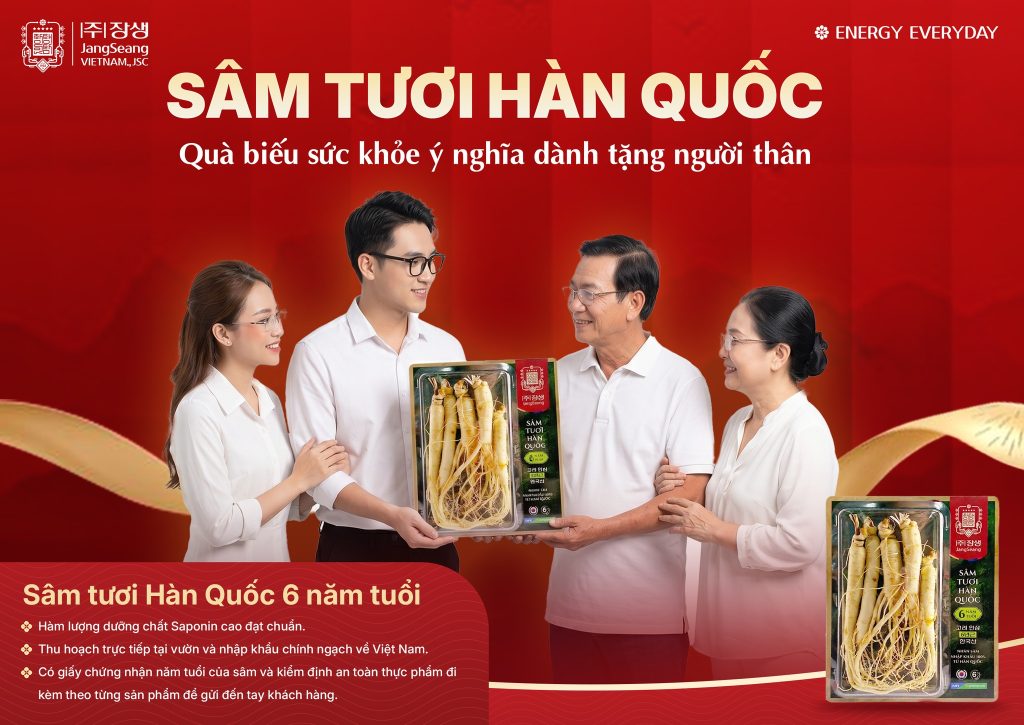 Sâm cho người cao tuổi