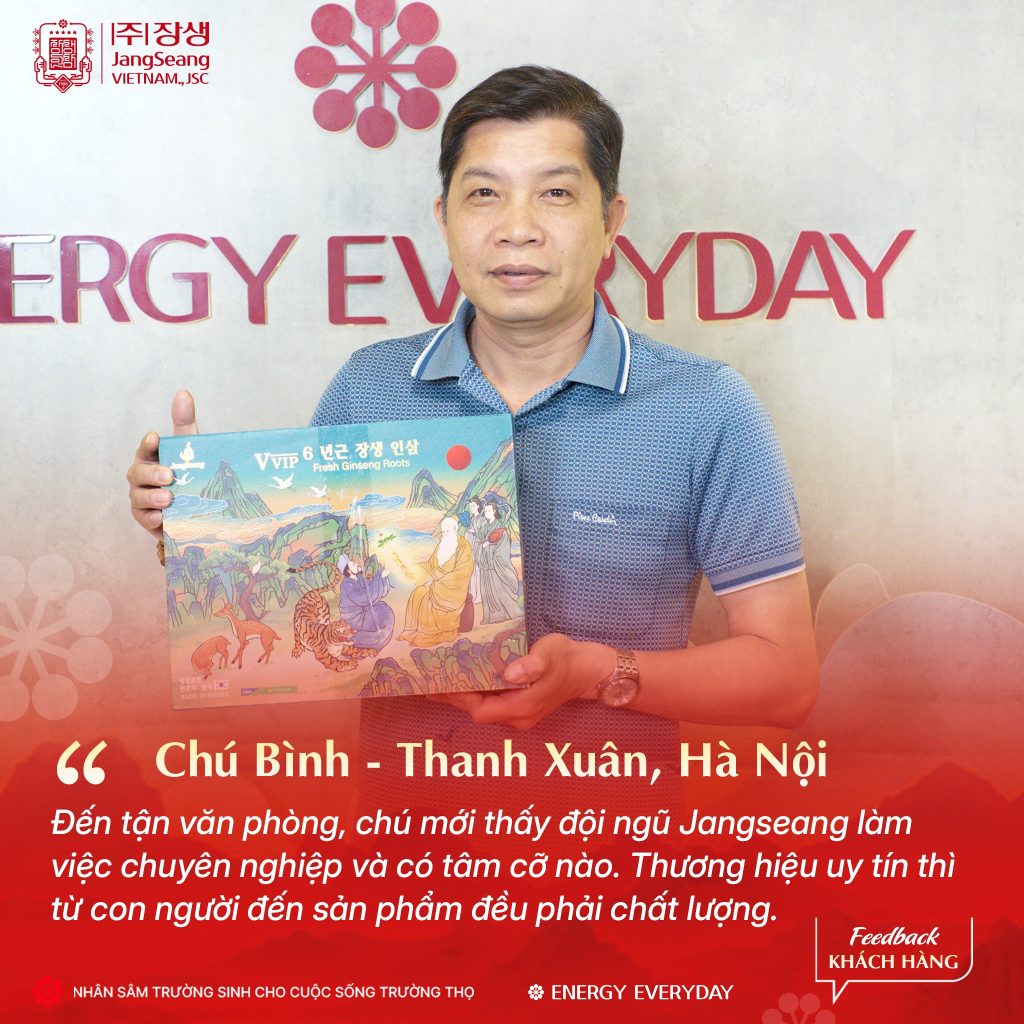 Sâm cho người trung niên