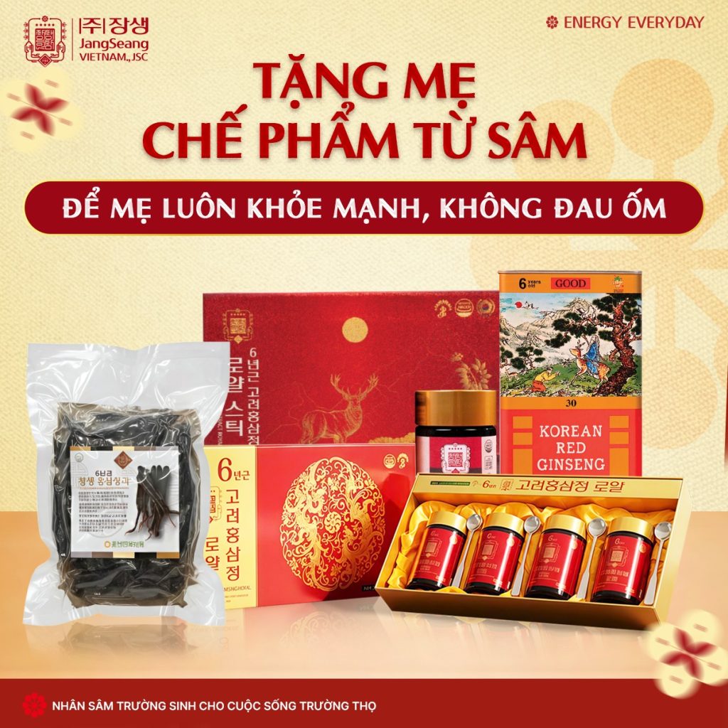 Sâm tươi và chế phẩm sâm