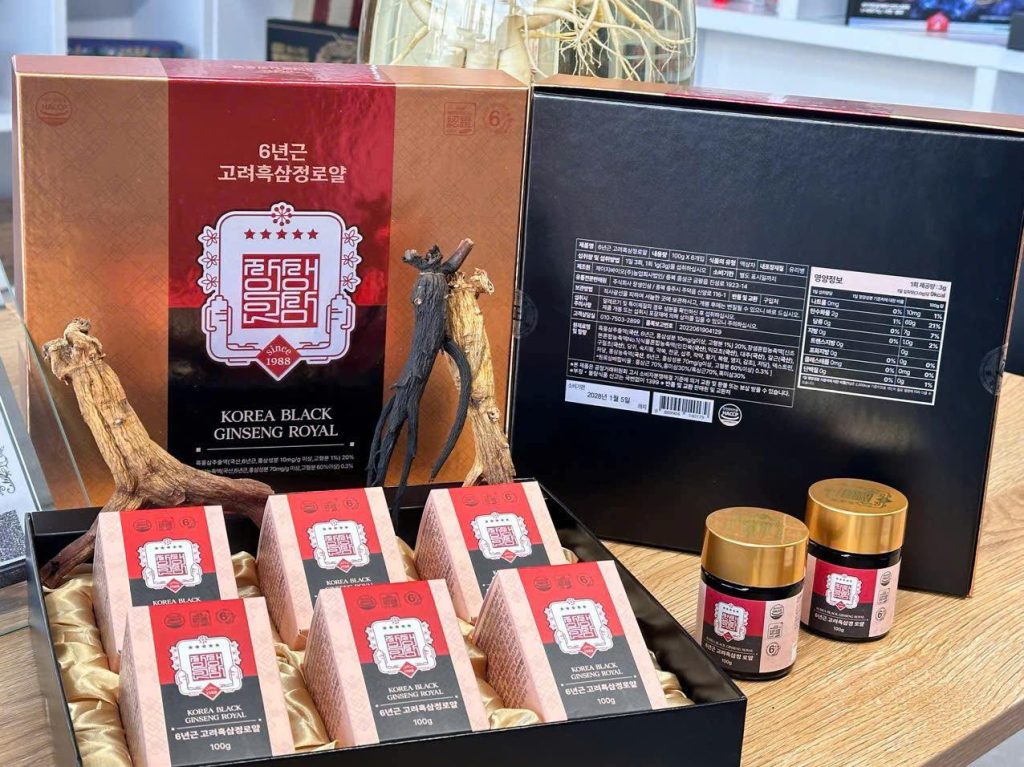 Sâm tươi và chế phẩm sâm