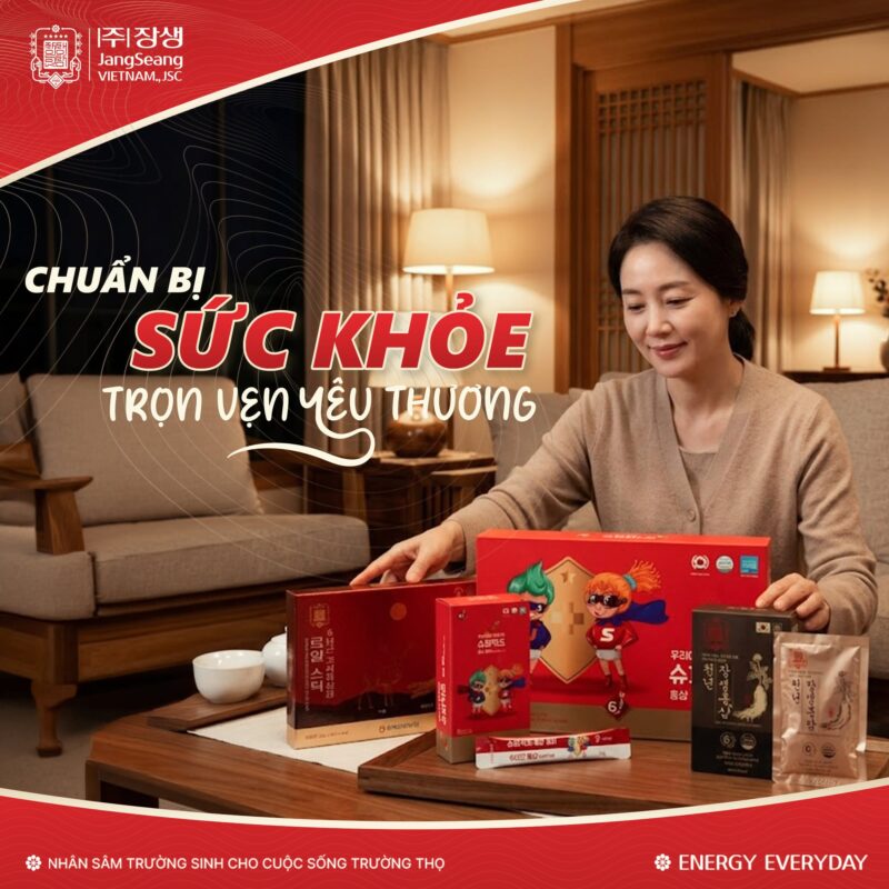Vai trò của sâm trong phục hồi sức khỏe