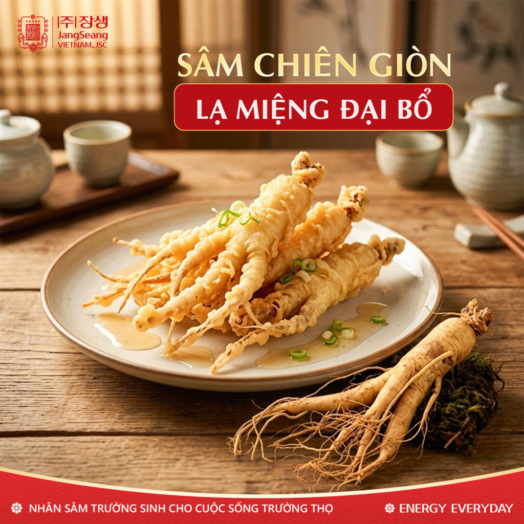 Sâm cho người hiện đại