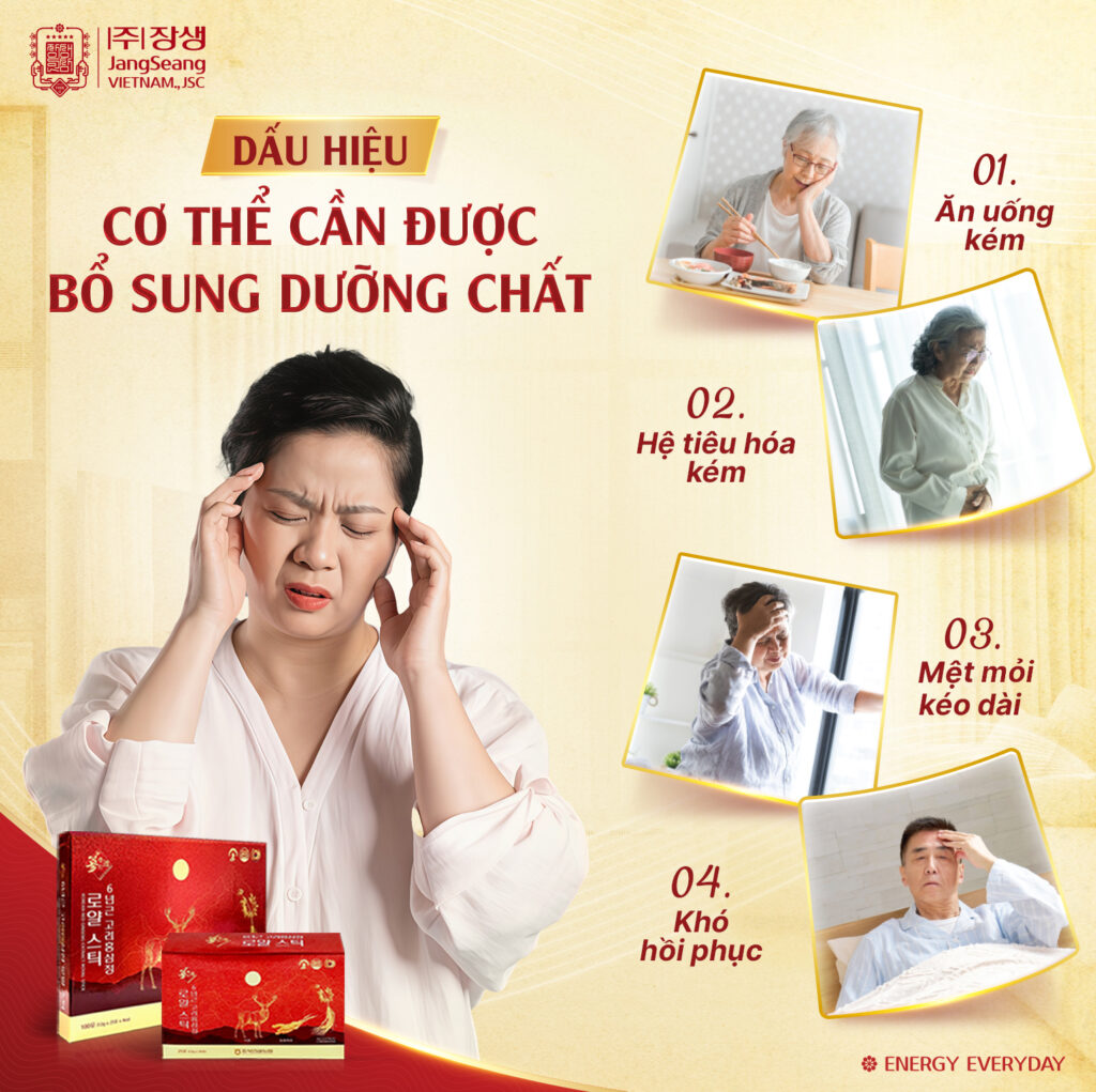 Sâm cho thể trạng