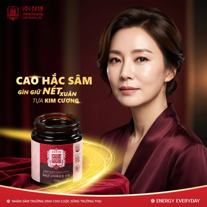 Sâm Hàn Quốc chống lão hóa