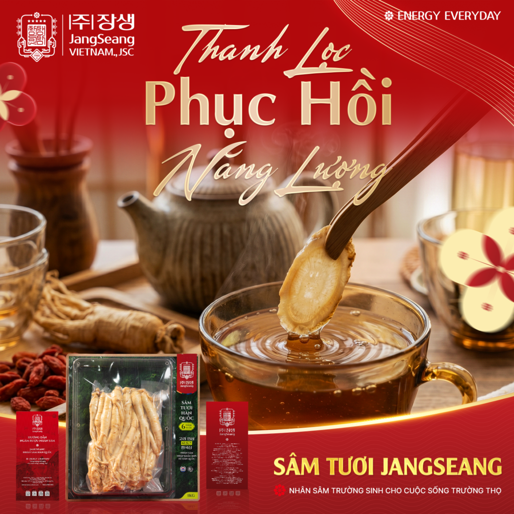 bồi bổ sức khỏe bằng nhân sâm