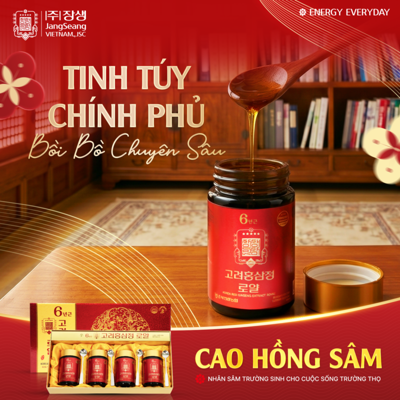 bồi bổ sức khỏe bằng nhân sâm