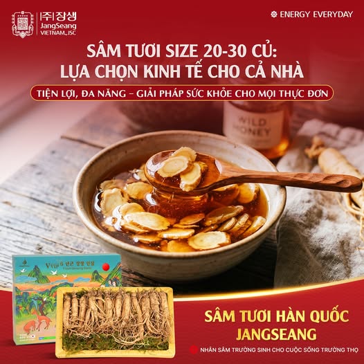 Sâm Hàn Quốc chính hãng