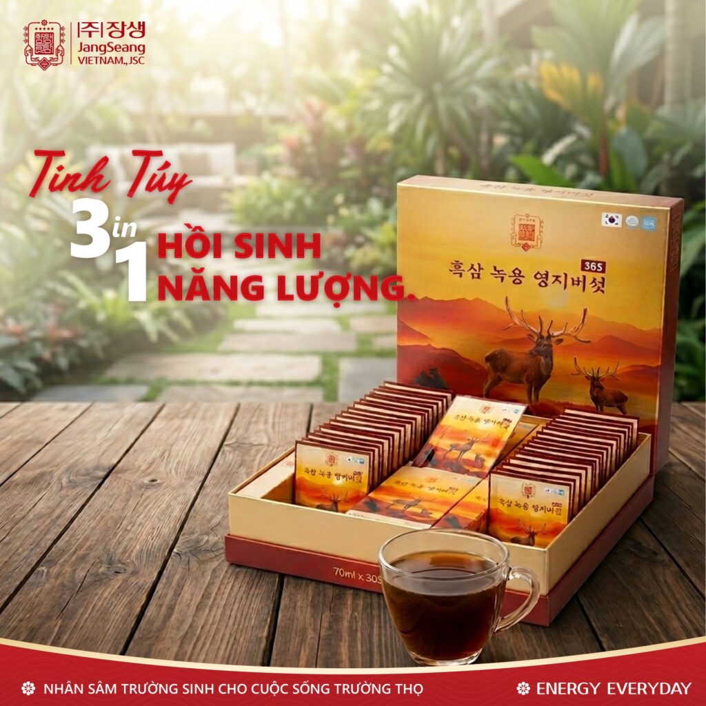 uống sâm giảm căng thẳng stress