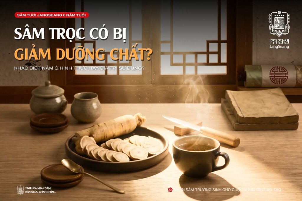 cách chọn sâm Hàn Quốc