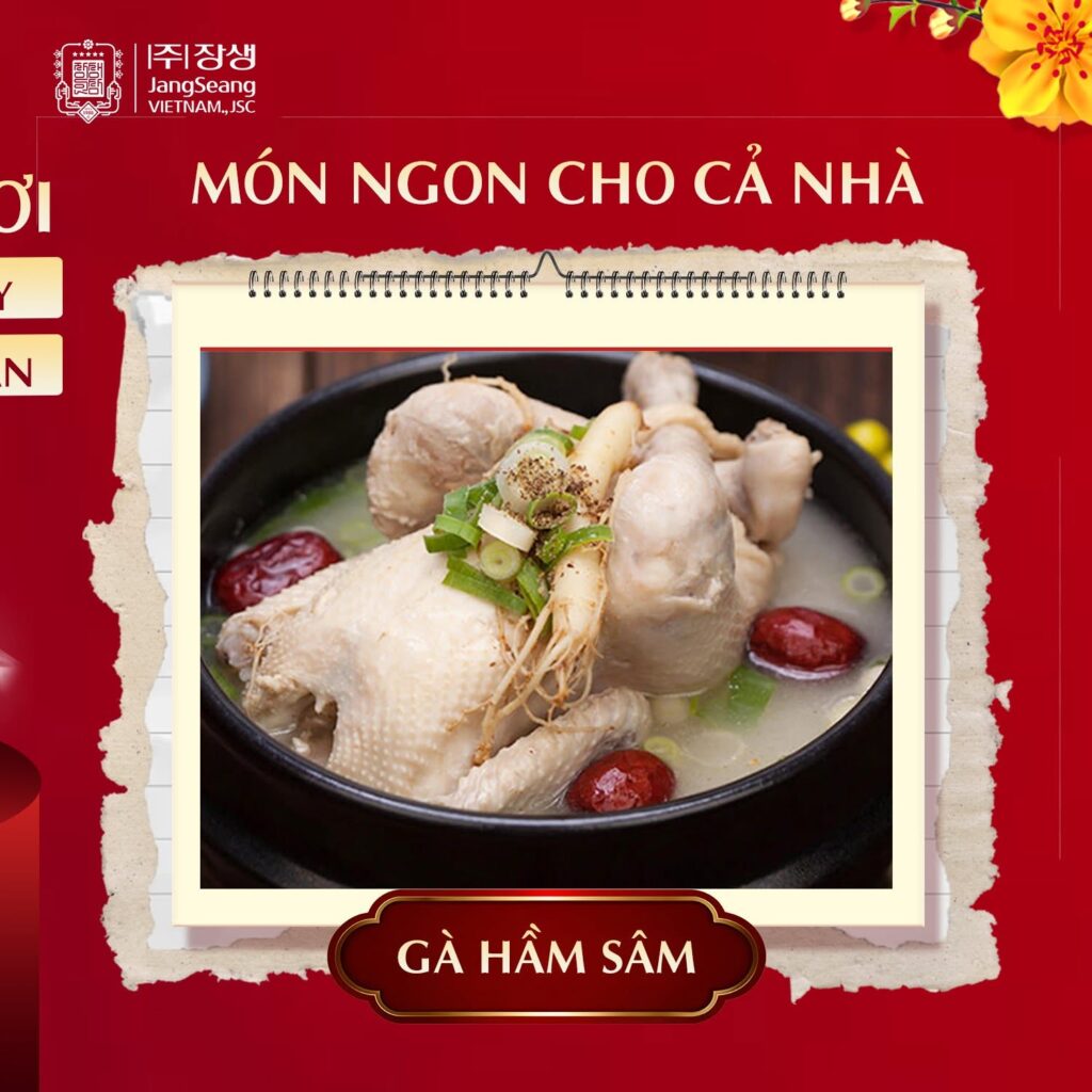 cách dùng sâm Hàn Quốc