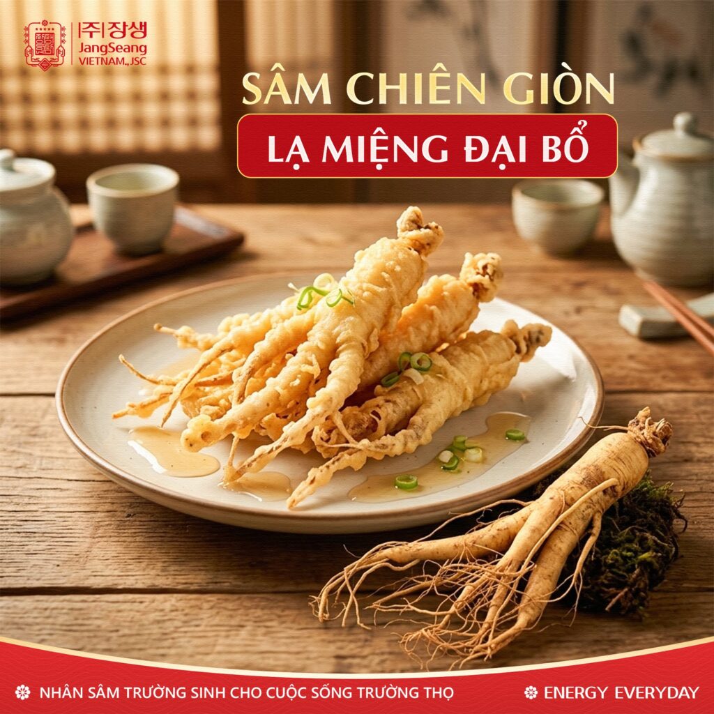 cách dùng sâm Hàn Quốc