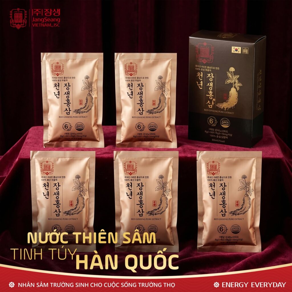 Liều Dùng Sâm Hàn Quốc