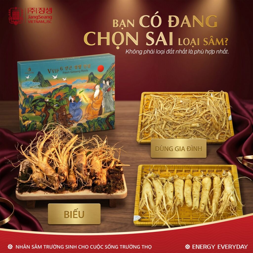 sâm tươi Hàn Quốc