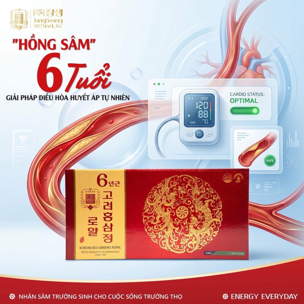 cao huyết áp có uống được sâm không