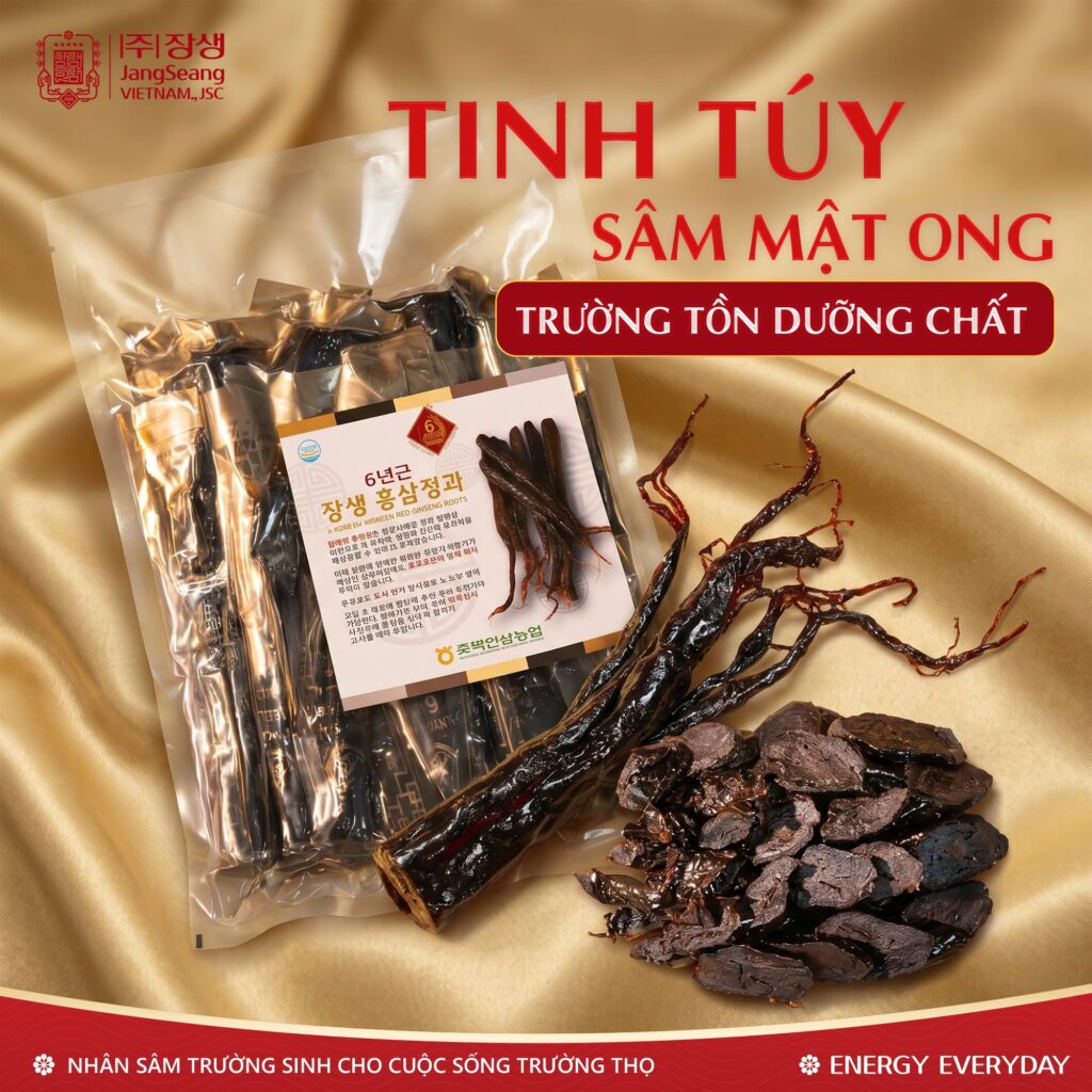 Hồng sâm củ tẩm mật ong Hàn Quốc