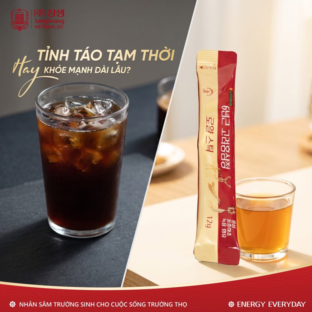 Nước hồng sâm Hàn Quốc dạng gói