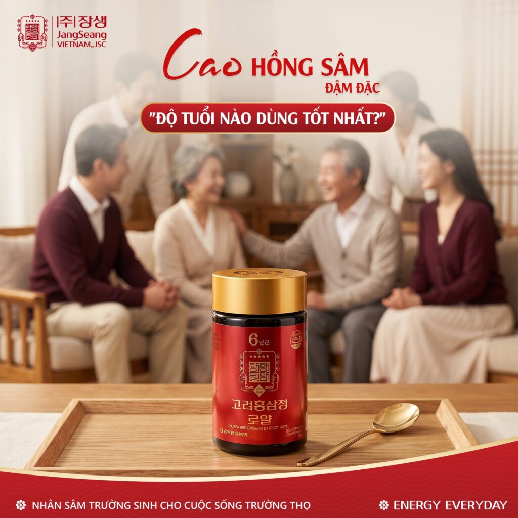 sâm Hàn Quốc cho người lớn tuổi