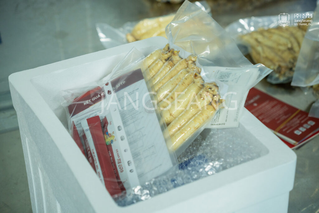 Sâm tươi Hàn Quốc nhập khẩu