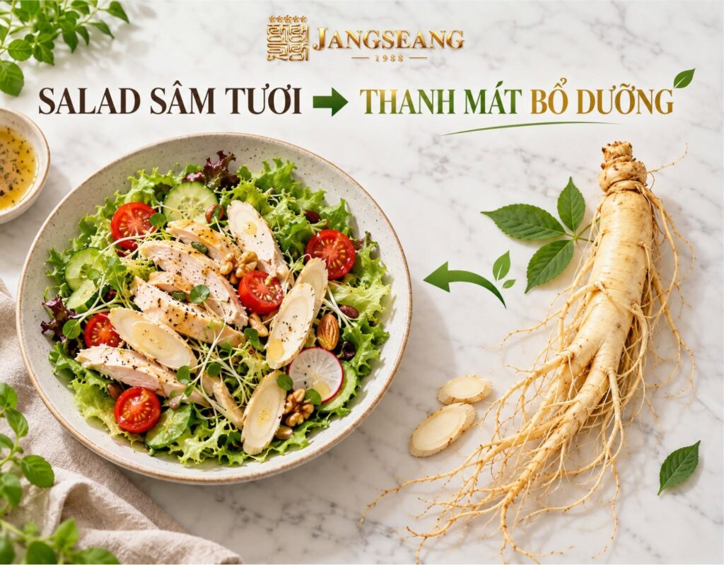 sâm tươi Hàn Quốc thương hiệu Jangseang